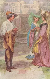 Demain: Rosalind, Orlando and Celia in As You Like It
