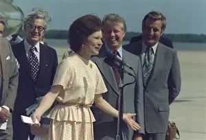 Rosalynn: Rosalynn Carter speaks upon her return from ?