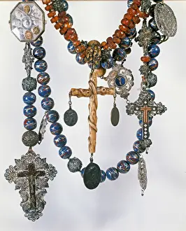 Rosaries: Rosaries. Innviertel. About 1800