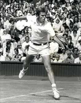 Roscoe: Roscoe Tanner in tennis match at Wimbledon
