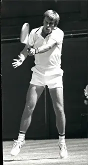 Roscoe: Roscoe Tanner in tennis match at Wimbledon