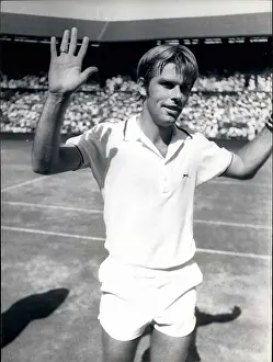 Roscoe: Roscoe Tanner after tennis match at Wimbledon