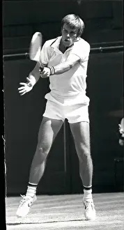 Roscoe: Roscoe Tanner in tennis match at Wimbledon