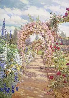 Euphrosyne: Rose Arch, Brantwood, Surbiton