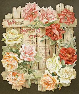 Moveable: Rose Calendar