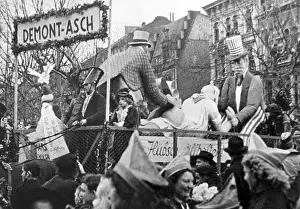 Mardi: Rose Monday parade in Cologne 1949