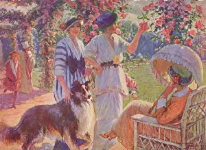 Bagatelle: Rose pergolas - Rose garden at Bagatelle, Bois de Boulogne