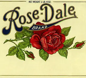 Vegtable: Rose on Vegtable Label