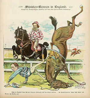 Rosebery: ROSEBERY CARTOON 1895