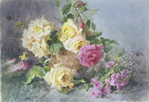 Hegg: Roses in a Basket
