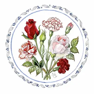 Carnations: Roses and Carnations