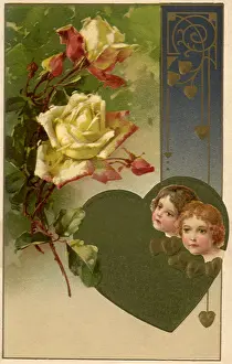 Thee: Roses and Valentine Greeting