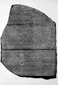 Rosetta: The Rosetta Stone, Basalt slab inscribed ?