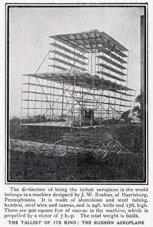 Harrisburg: Roshon Aeroplane 1908