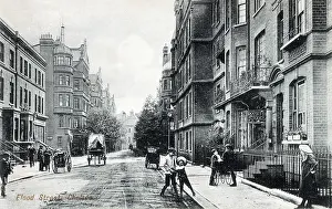 Aug19: Rossetti Studios (right) at 72 Flood Street, Chelsea, London
