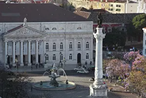 Rossio: Rossio Square, Lisbon, Portugal