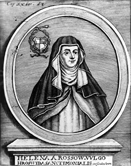 Gandersheim: Roswitha von Gandersheim
