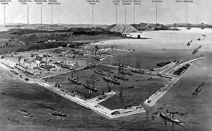 Rosyth: Rosyth Naval Base, Scotland, 1908