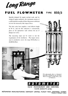 Rotameter: Rotameter Fluid Flow Measurement Equipment