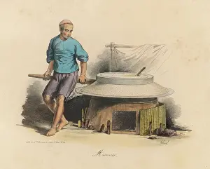 Quern: ROTARY QUERN MILLING