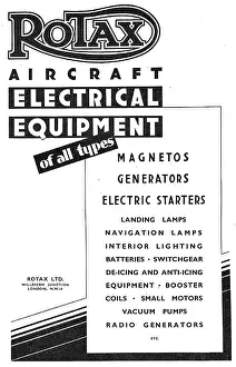 Rotax: Rotax Aircraft Electrical Equipment
