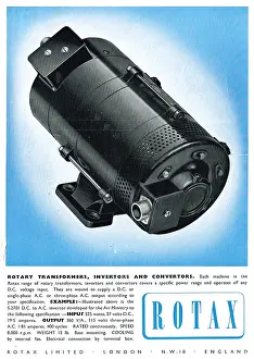 Rotax: Rotax Electrical Equipment For Aircraft
