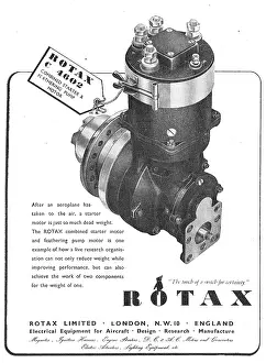 Rotax: Rotax Electrical Equipment For Aircraft