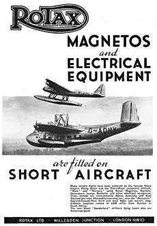 Rotax: Rotax Electrical Equipment For Aircraft