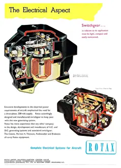 Switchgear: Rotax Electrical Equipment For Aircraft - Switchgear