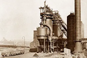 Rotherham: Rotherham - Steel works - Parkgate