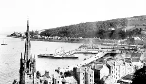 Strathclyde: Rothesay, from Chapel Hill 1900