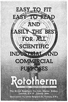 Thermometers: Rototherm Dial Thermometers