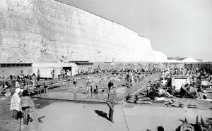 Rottingdean: Rottingdean, the Cliffs & Swimming Pool c1965