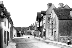 Rottingdean: Rottingdean, Street 1896
