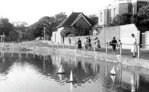 Rottingdean: Rottingdean, Village Pond c1955