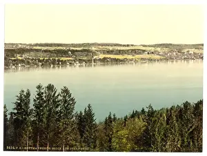 Starnberg: Rottmanshohe from Starnberg, Upper Bavaria, Germany