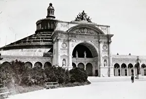 Volksprater: Rotunda in Prater in Vienna