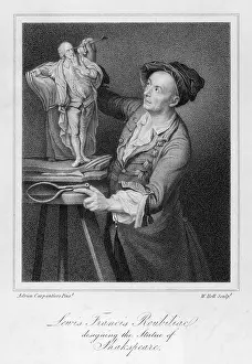 Garrick: Roubillac at work