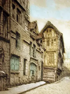 Aquatints: Rouen, 1917