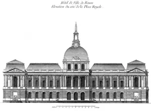 Royale: ROUEN CITY HALL / 18TH C