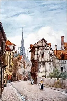 ROUEN/RUE ST ROMAIN 1907