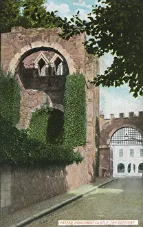 Entranceway: Rougemont Castle, Exeter, Devon - The Gateway