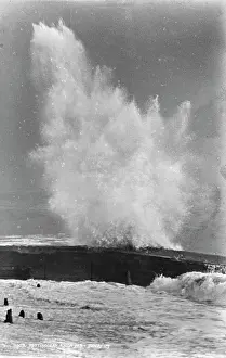 Stormy: Rough Sea at Rottingdean