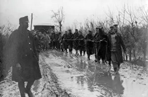 Lanes: Rough terrain in Serbia, 1915