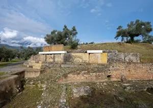 Adjoined: Round Building, Sparta, Laconia, Greece