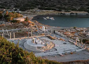 Aegean: Round Temple, Knidos, Mugla, Turkey
