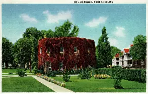 Snelling: Round Tower, Fort Snelling, Minneapolis, Minnesota, USA