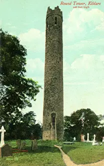 Kildare: Round Tower, Kildare, County Kildare, Irish Republic