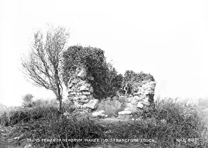 Strangford: Round Tower of the Nendrum, Mahee Island, Strangford Lough