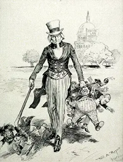 Sedition: Now for a round-up! Uncle Sam gathering ?